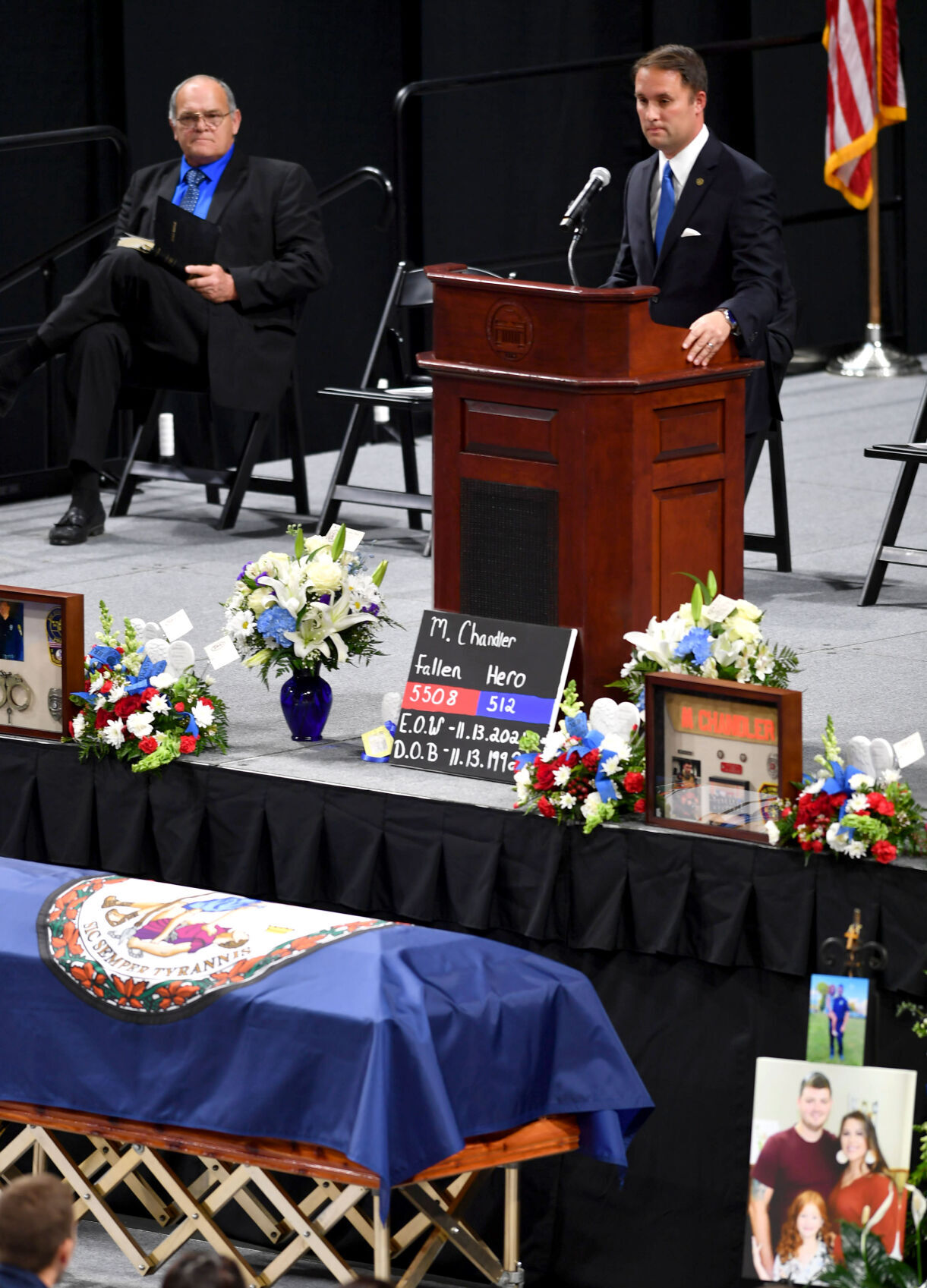 Big Stone Gap Police Officer Michael Chandler Funeral